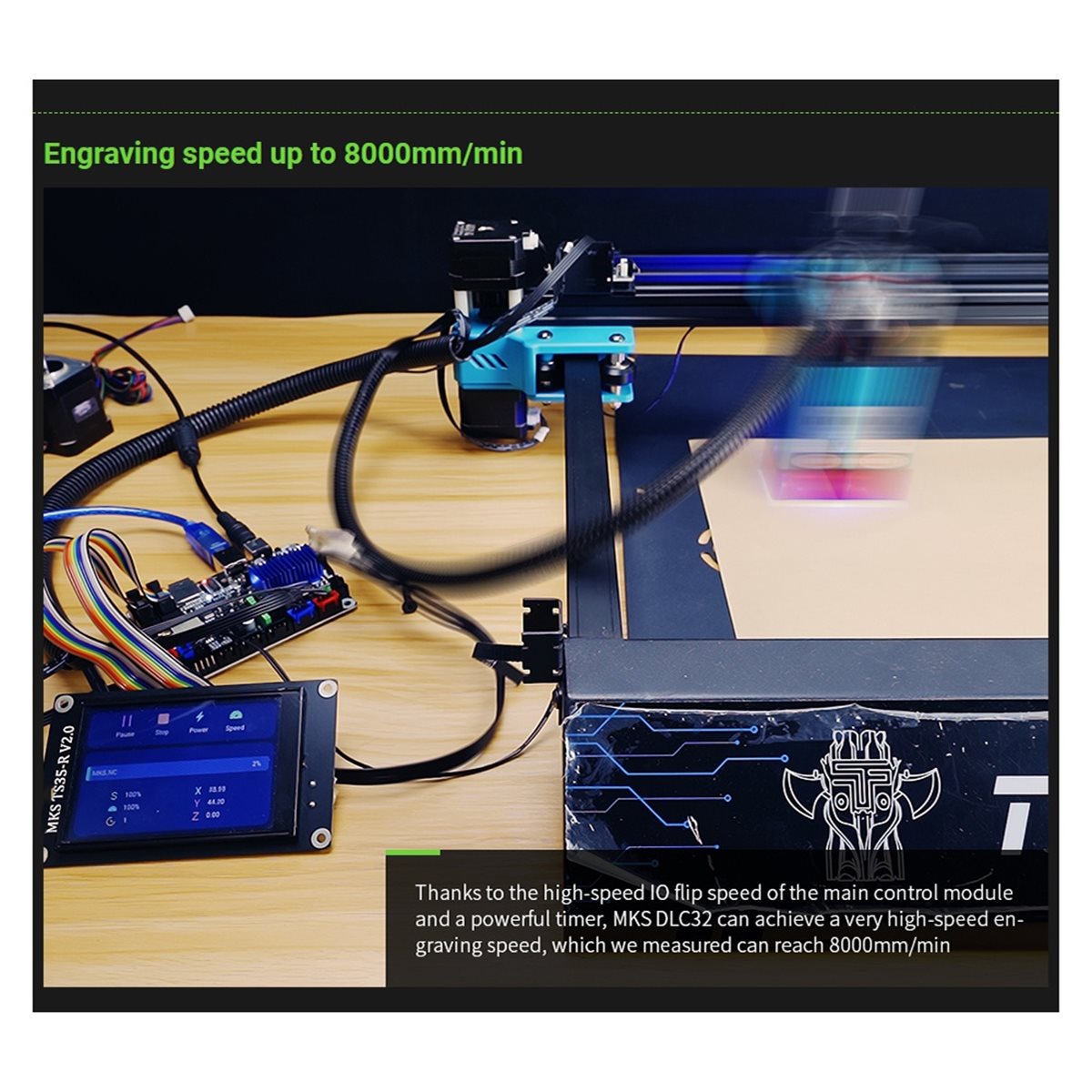 New Electronics Offline Contro - Grbl 32 Bit Control Board Offline Display 评论和价格