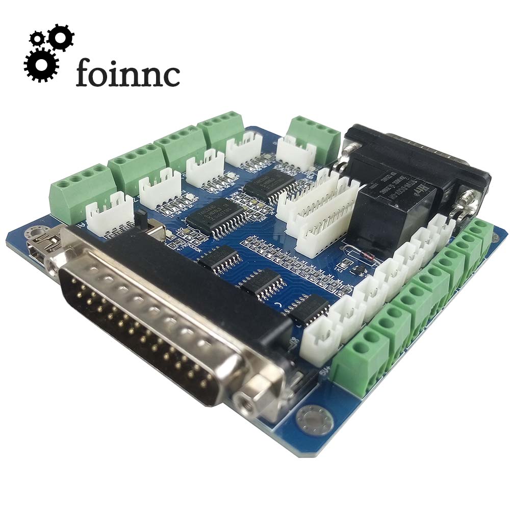 Mach3 5 Axis CNC Breakout Cont - 5 Axis Cnc Breakout Board Interface Mach3 评论和价格