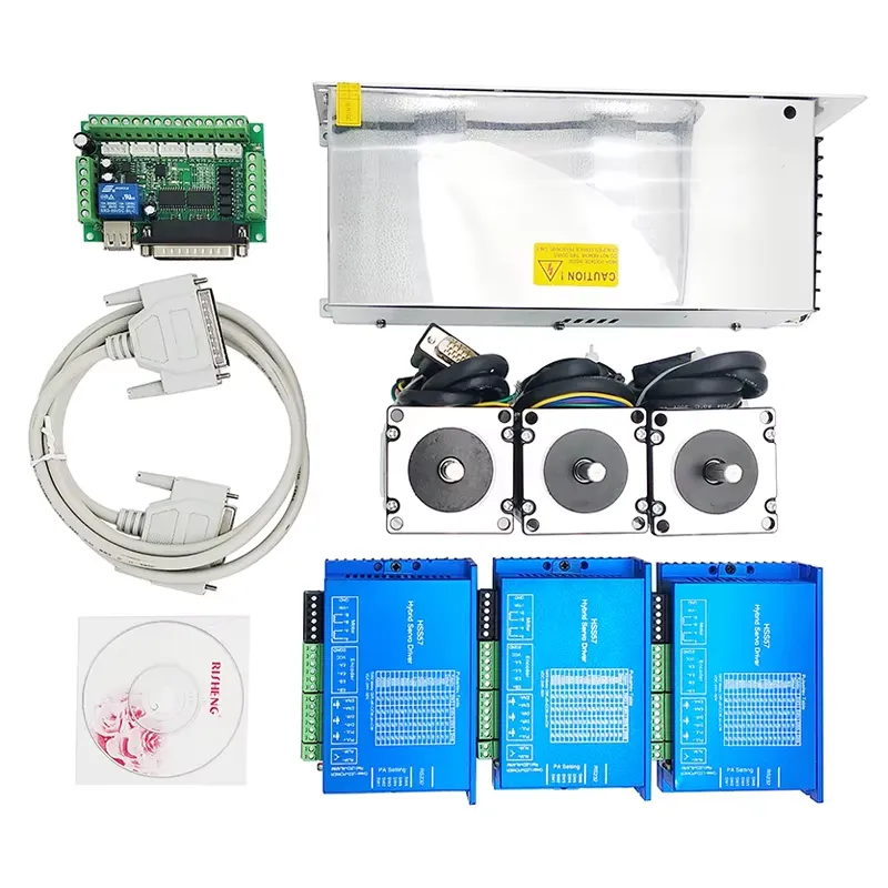 3 Axis 2N.m Nema23 CNC Kit Ser - Nema 23 Closed Loop Stepper Motor Driver Kit 评论和价格